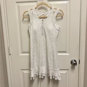 Lilly Pulitzer Luxletic White Athletic Dress